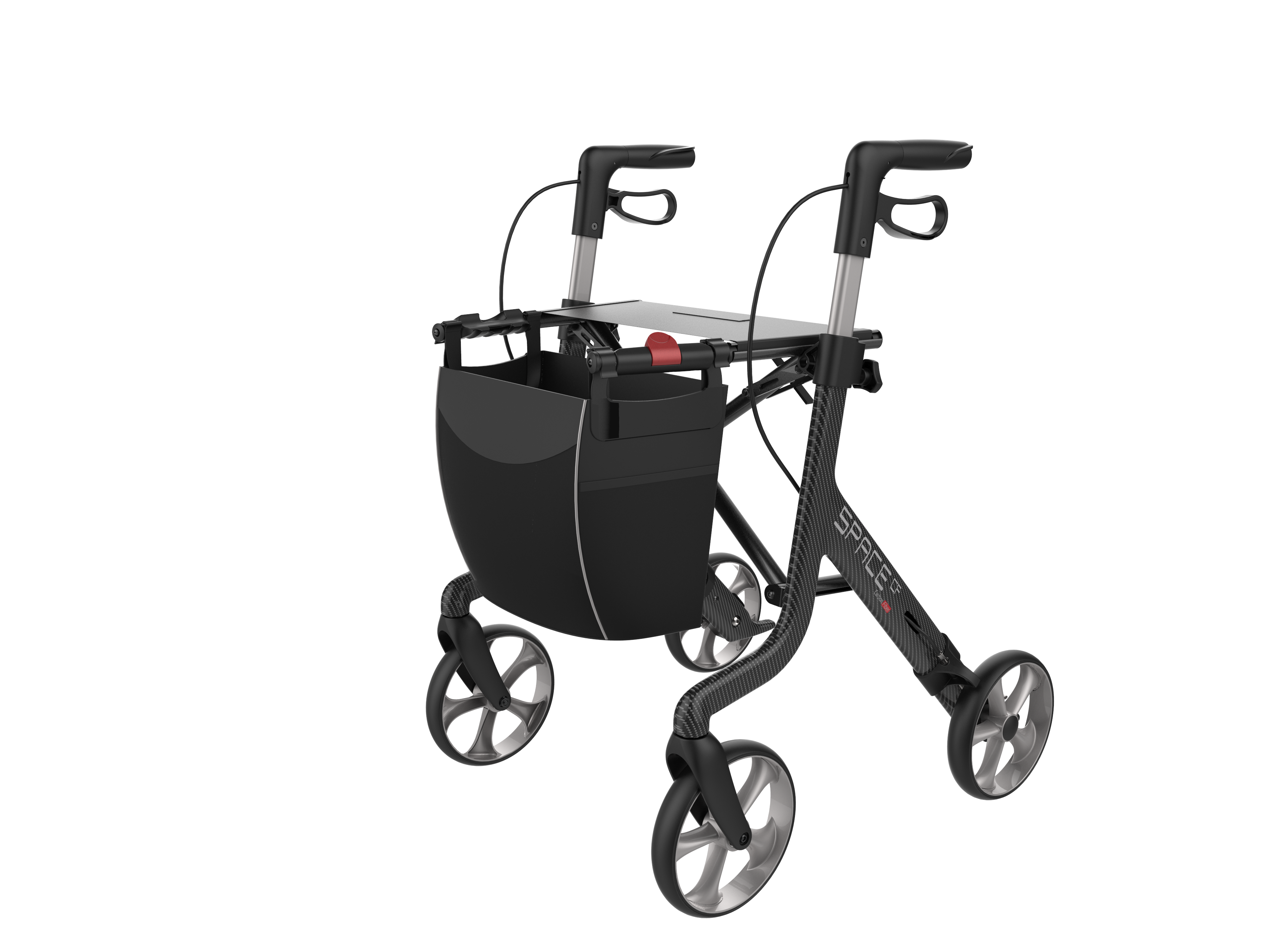 Rehasense Space CF - Lightweight Carbon Rollator