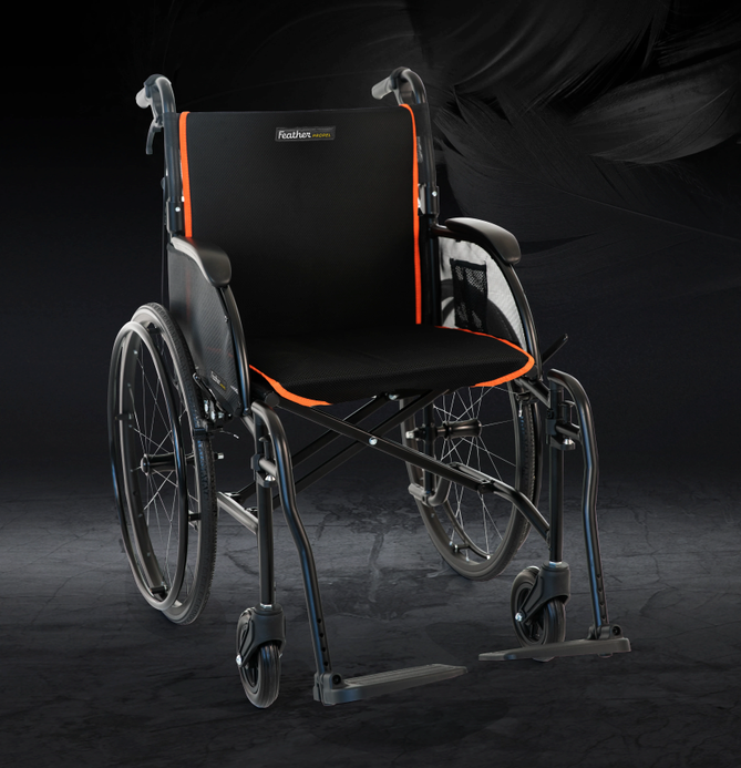 Feather Propel - Manual Folding Lightweight Wheelchair