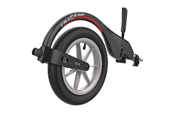 Carbon Fibre Track Wheel - Wheelchair Add on